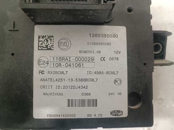 BOITE A FUSIBLE PEUGEOT BOXER/ CITROEN JUMPER/ FIAT DUCATO - Vue 3